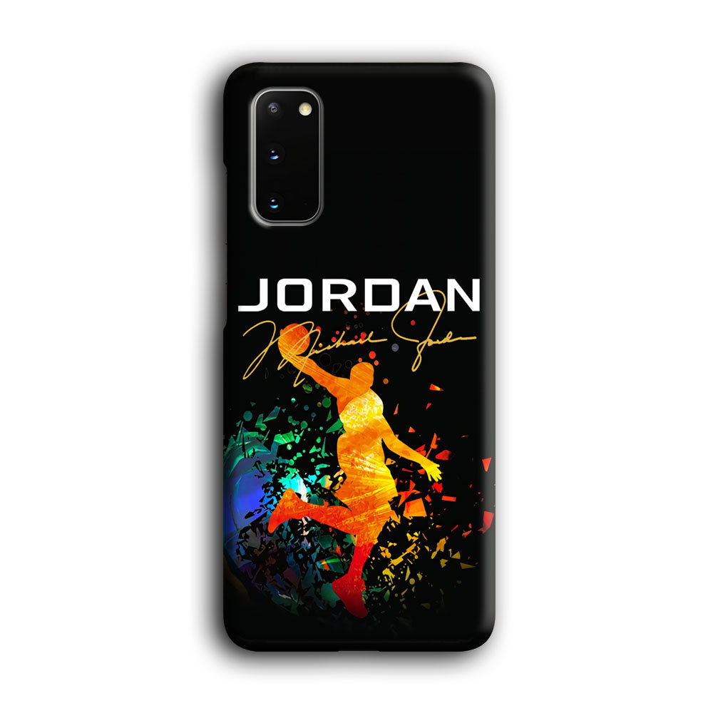 Air Jordan Slam Dunk Style Signature Samsung Galaxy S20 Case