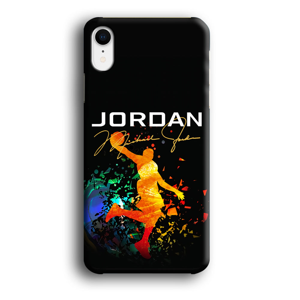 Air Jordan Slam Dunk Style Signature iPhone XR Case