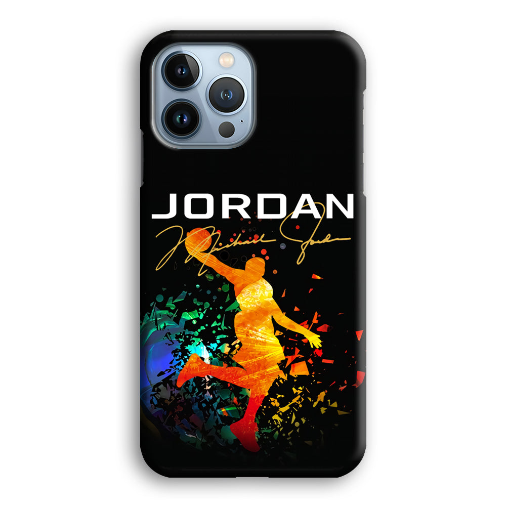 Air Jordan Slam Dunk Style Signature iPhone 13 Pro Max Case