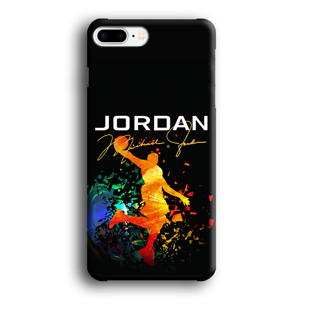 Air Jordan Slam Dunk Style Signature iPhone 8 Plus Case