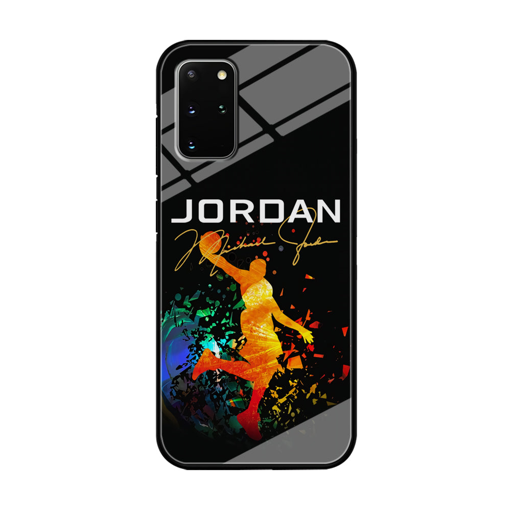 Air Jordan Slam Dunk Style Signature Samsung Galaxy S20 Plus Case