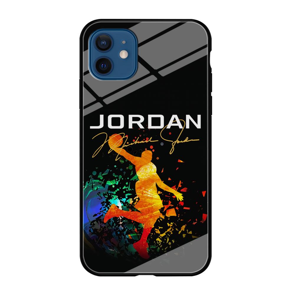 Air Jordan Slam Dunk Style Signature iPhone 12 Case