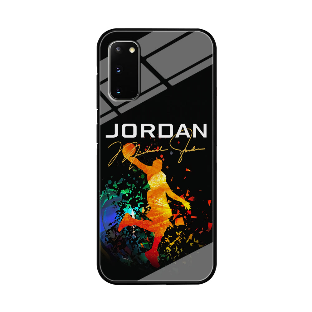 Air Jordan Slam Dunk Style Signature Samsung Galaxy S20 Case