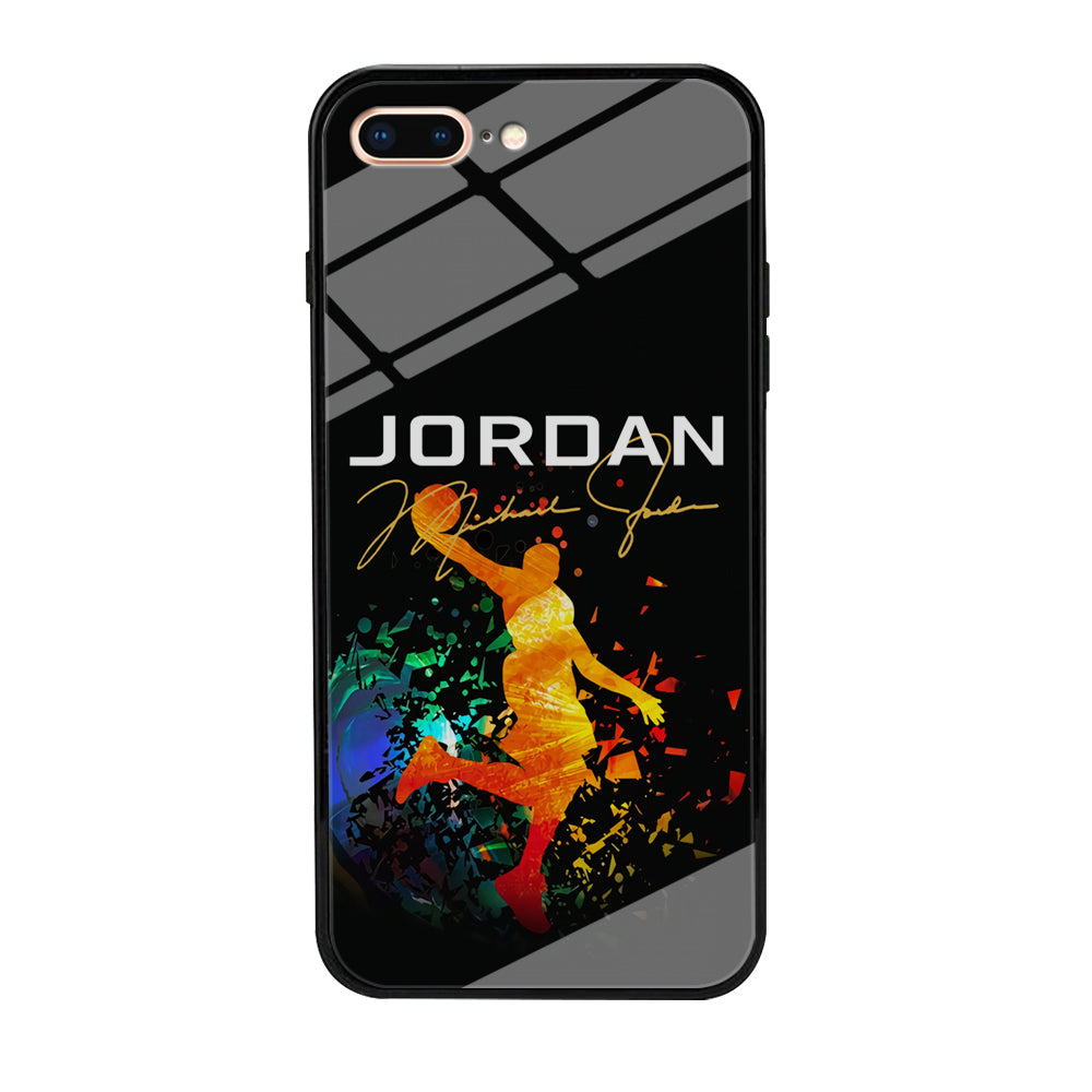 Air Jordan Slam Dunk Style Signature iPhone 8 Plus Case