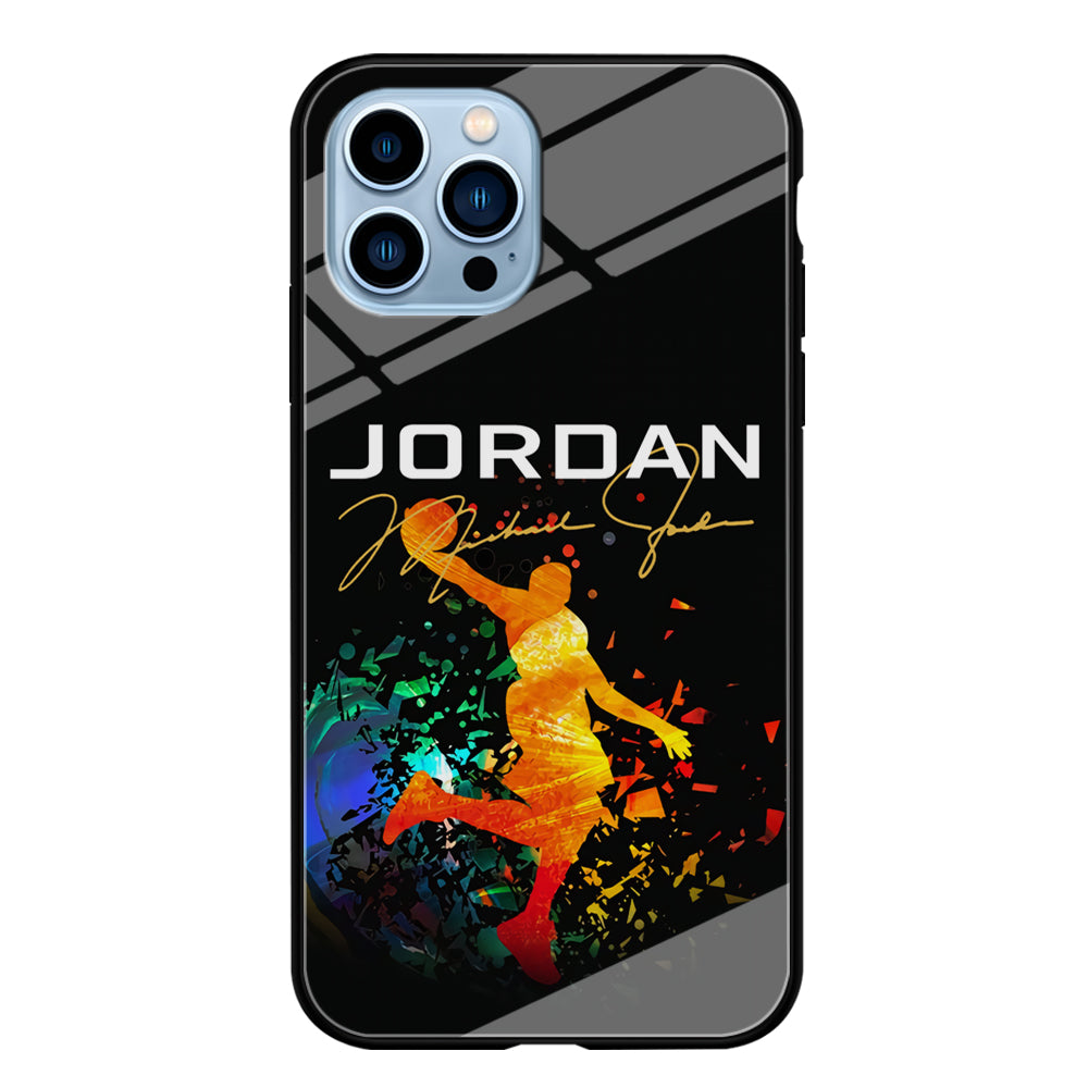 Air Jordan Slam Dunk Style Signature iPhone 13 Pro Max Case