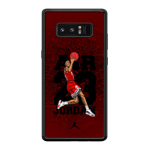 Air Jordan Slamdunk Dancing Samsung Galaxy Note 8 Case