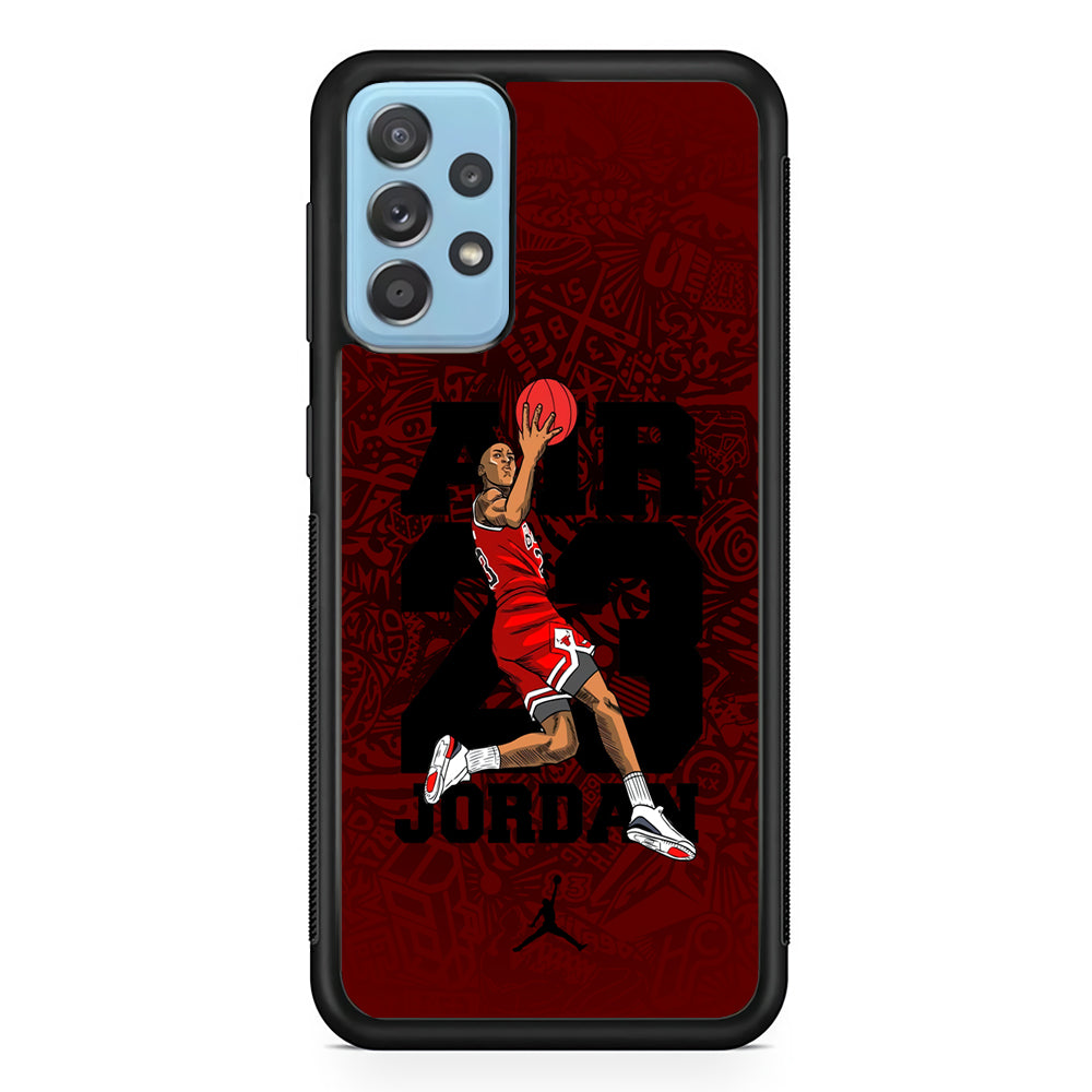 Air Jordan Slamdunk Dancing Samsung Galaxy A52 Case