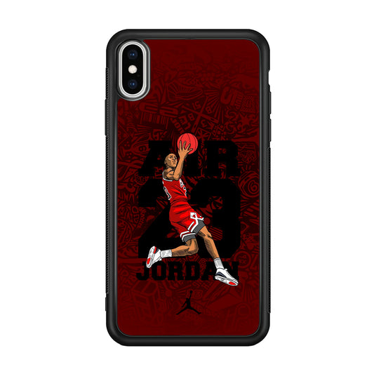 Air Jordan Slamdunk Dancing iPhone XS Case