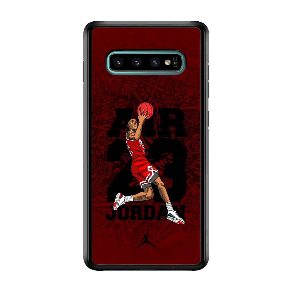 Air Jordan Slamdunk Dancing Samsung Galaxy S10 Case