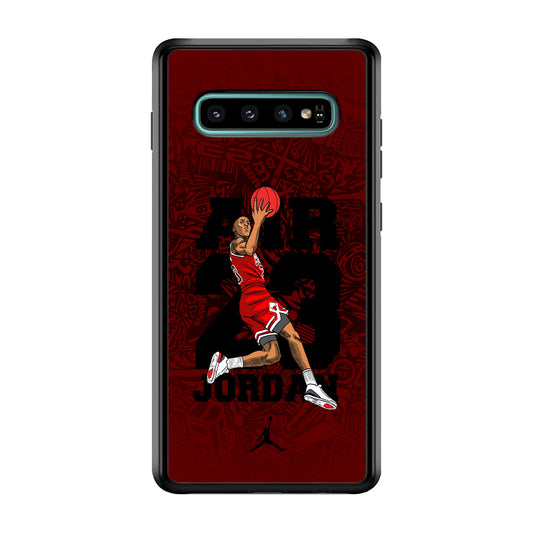 Air Jordan Slamdunk Dancing Samsung Galaxy S10 Case
