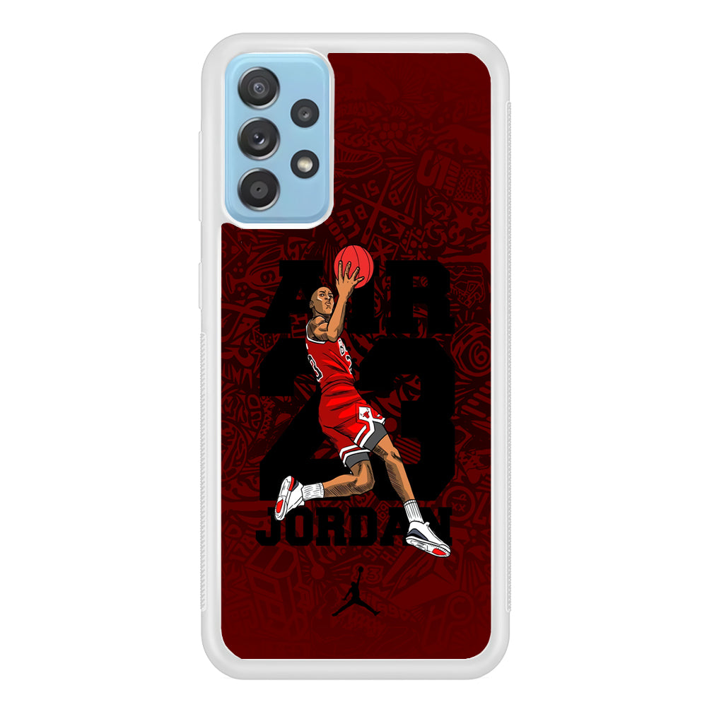 Air Jordan Slamdunk Dancing Samsung Galaxy A52 Case