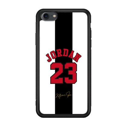 Air Jordan Stripe Black Number iPhone 7 Case