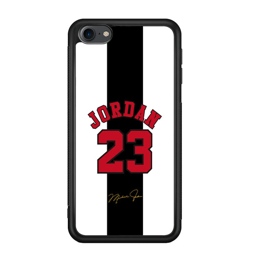 Air Jordan Stripe Black Number iPod Touch 6 Case