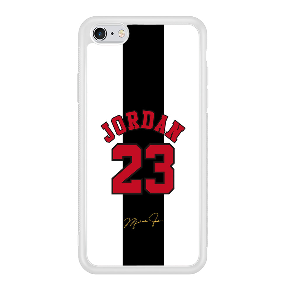 Air Jordan Stripe Black Number iPhone 6 | 6s Case