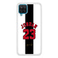 Air Jordan Stripe Black Number Samsung Galaxy A12 Case