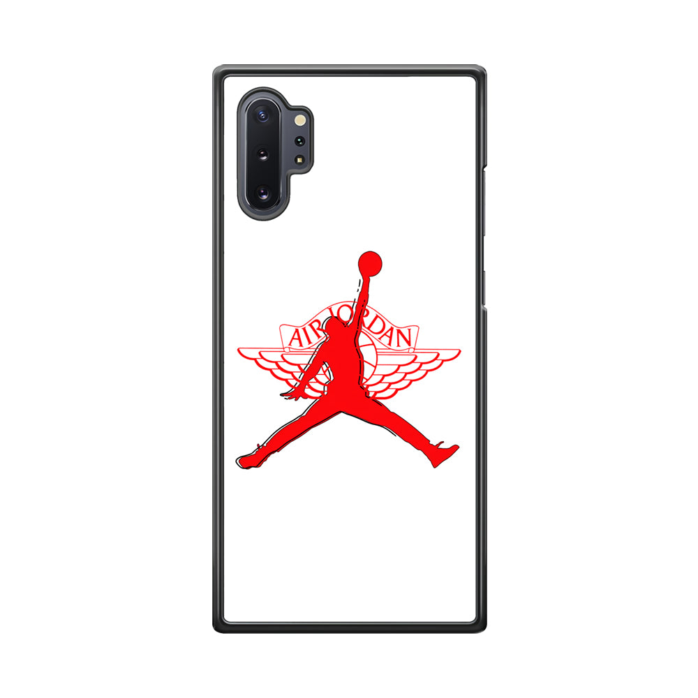 Air Jordan Symbol Emblem Samsung Galaxy Note 10 Plus Case