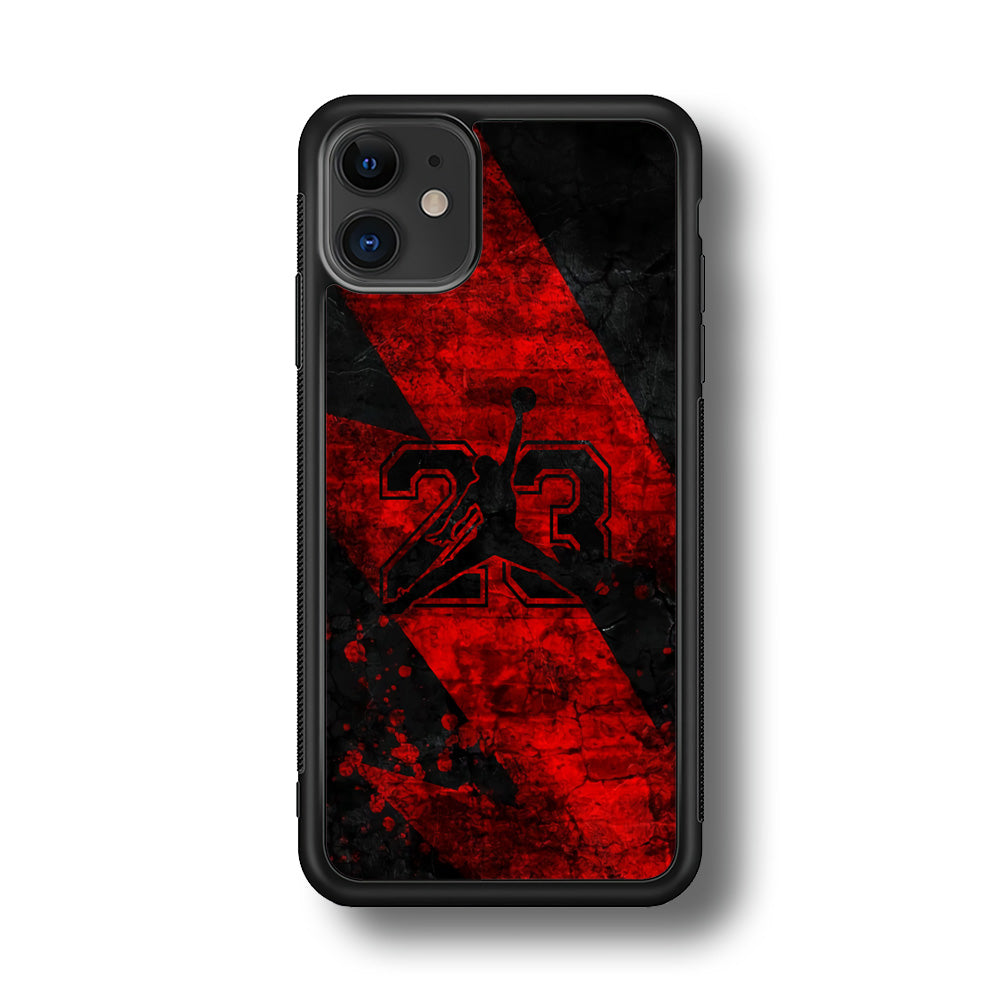 Air Jordan The Red Lightning iPhone 11 Case