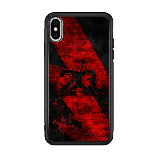 Air Jordan The Red Lightning iPhone XS Case