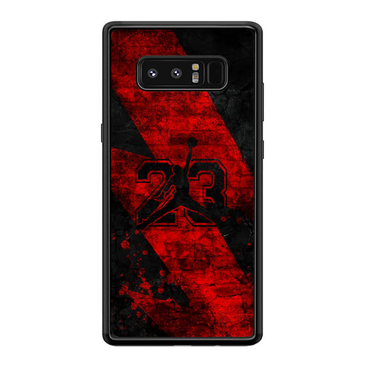 Air Jordan The Red Lightning Samsung Galaxy Note 8 Case
