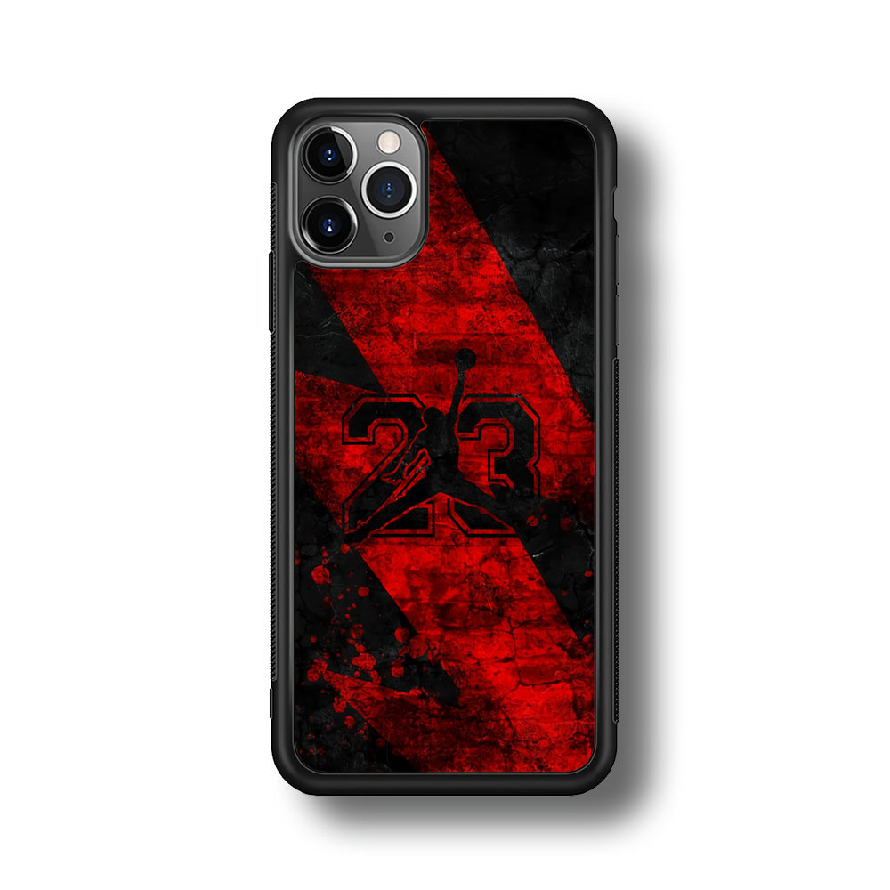 Air Jordan The Red Lightning iPhone 11 Pro Max Case