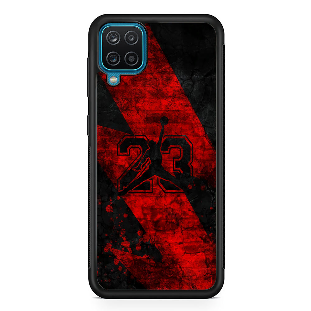 Air Jordan The Red Lightning Samsung Galaxy A12 Case