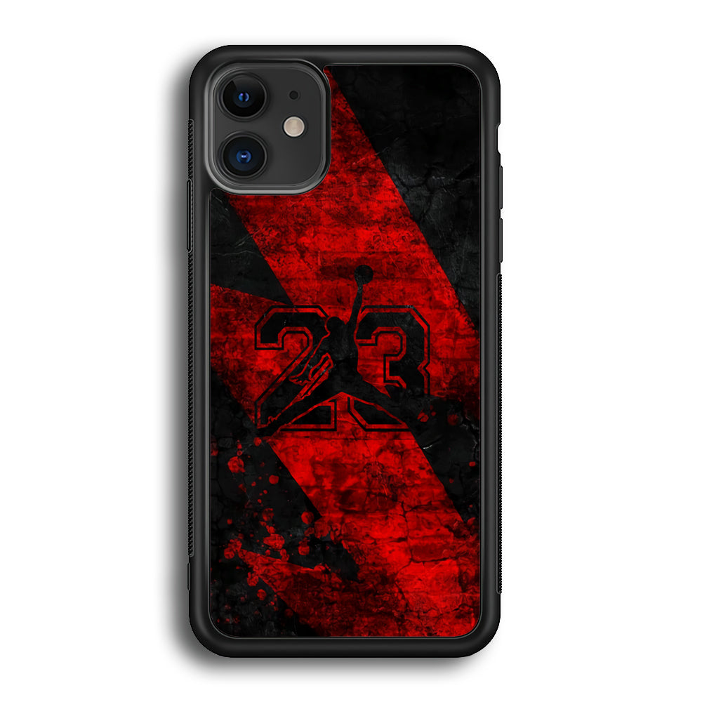 Air Jordan The Red Lightning iPhone 12 Case