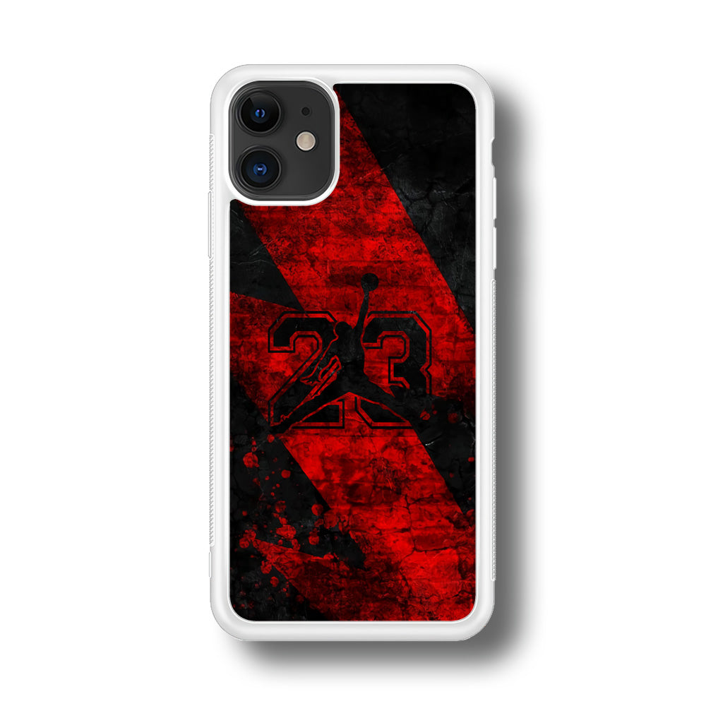 Air Jordan The Red Lightning iPhone 11 Case