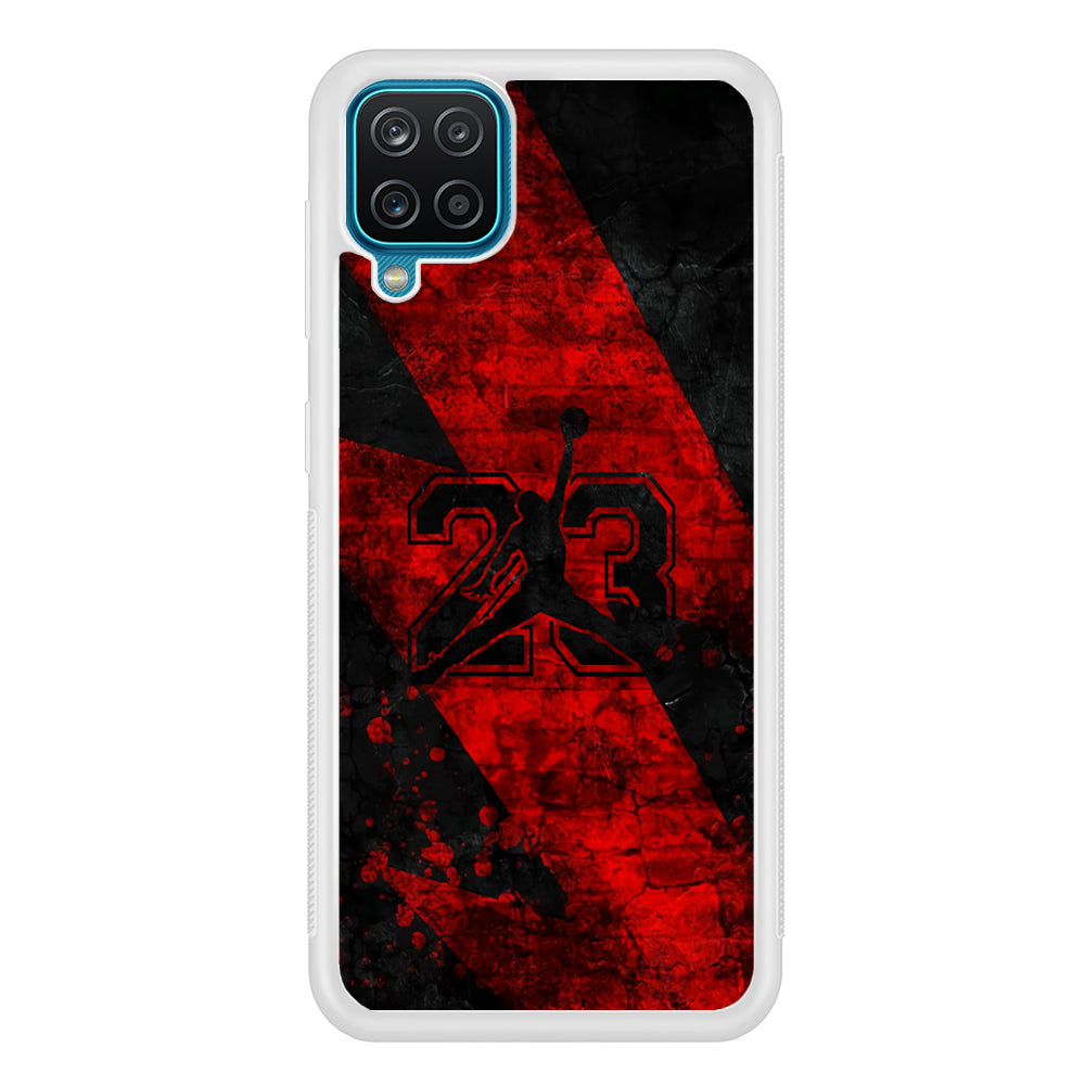 Air Jordan The Red Lightning Samsung Galaxy A12 Case