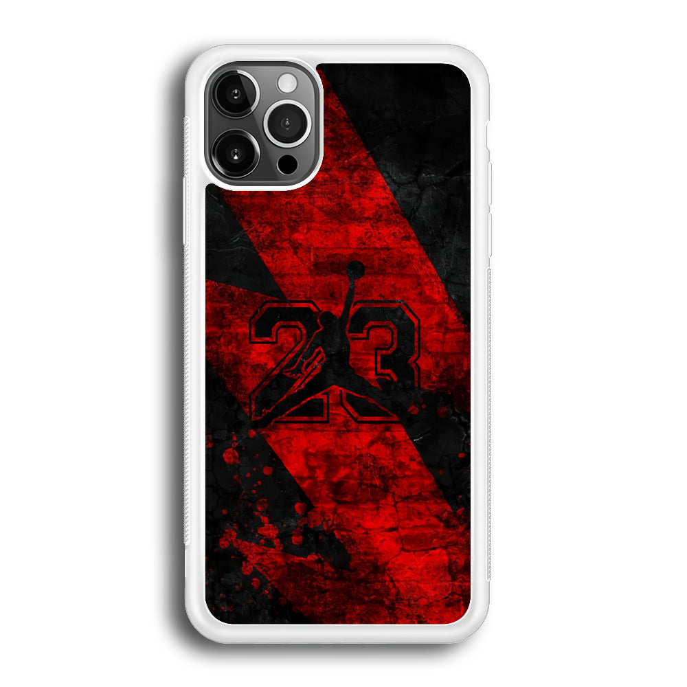 Air Jordan The Red Lightning iPhone 12 Pro Case