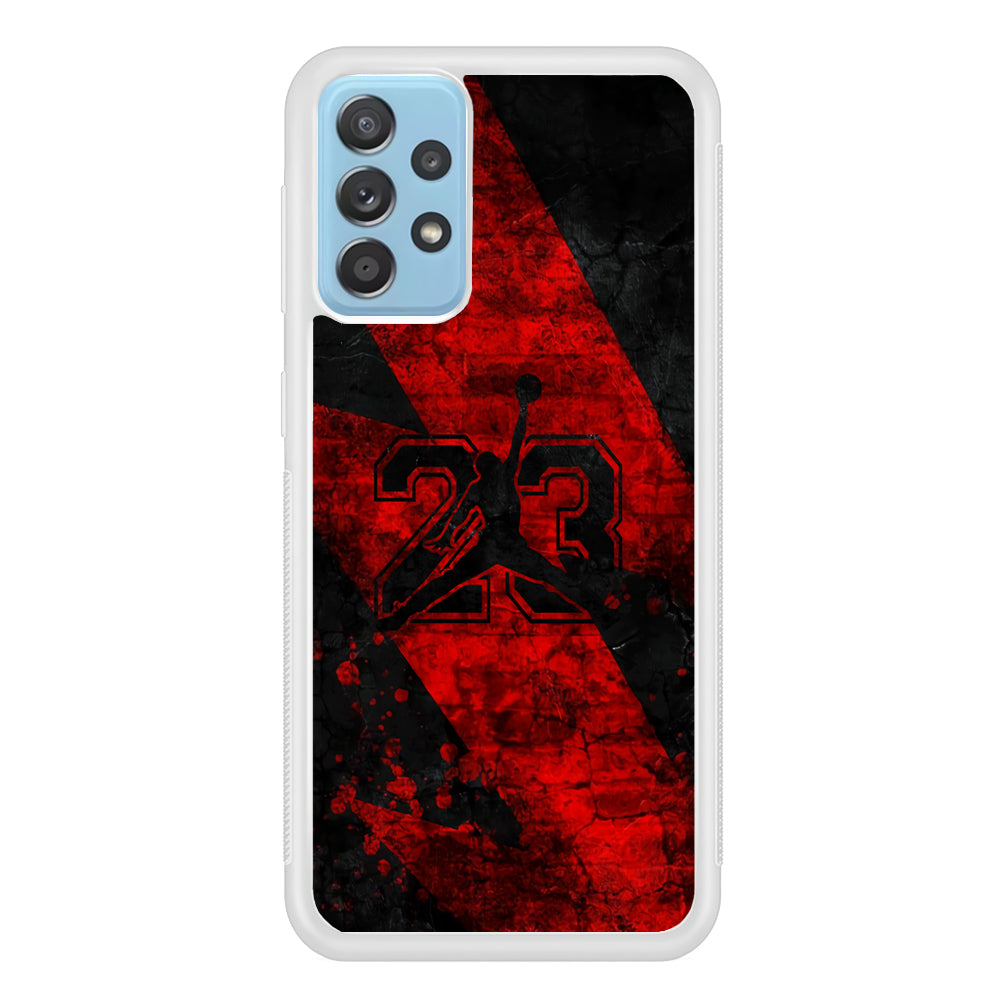 Air Jordan The Red Lightning Samsung Galaxy A52 Case