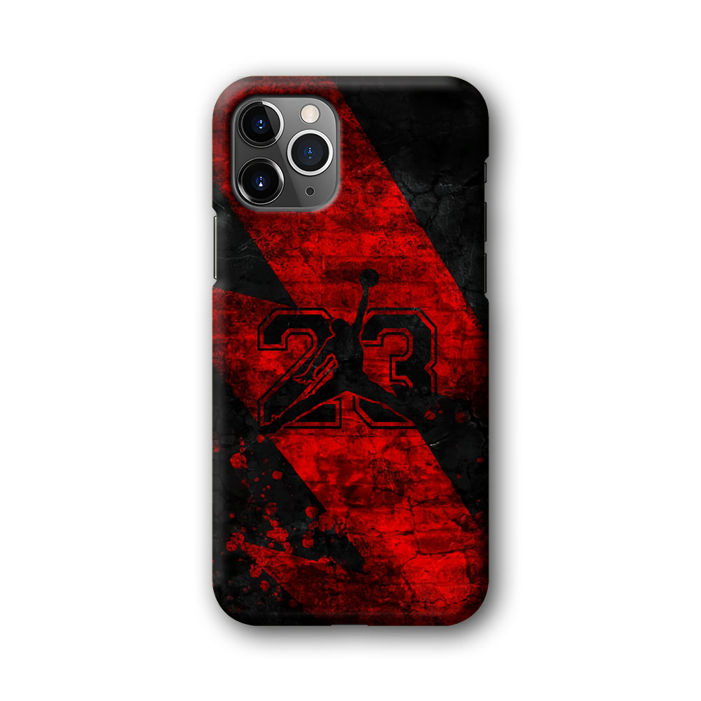 Air Jordan The Red Lightning iPhone 11 Pro Case