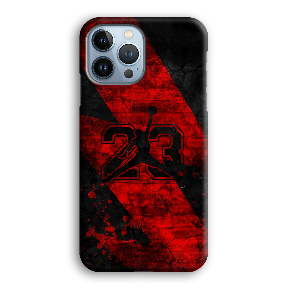 Air Jordan The Red Lightning iPhone 13 Pro Case