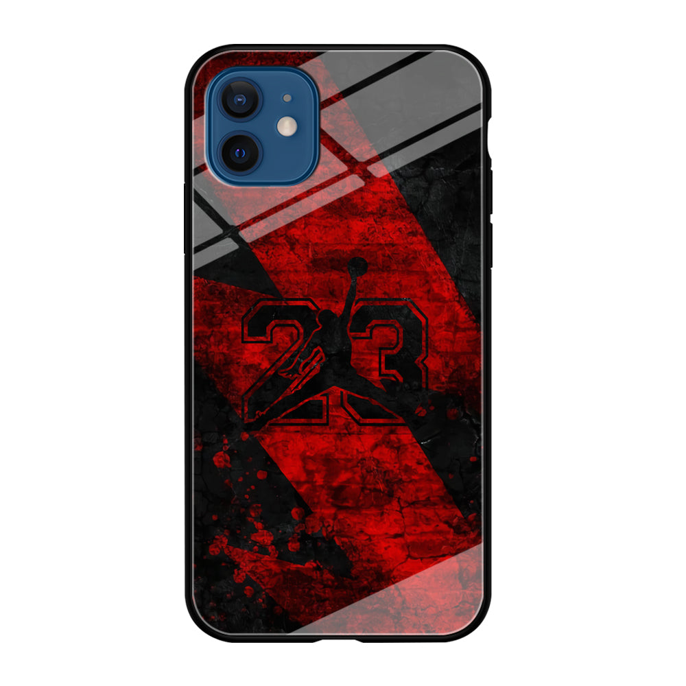 Air Jordan The Red Lightning iPhone 12 Case