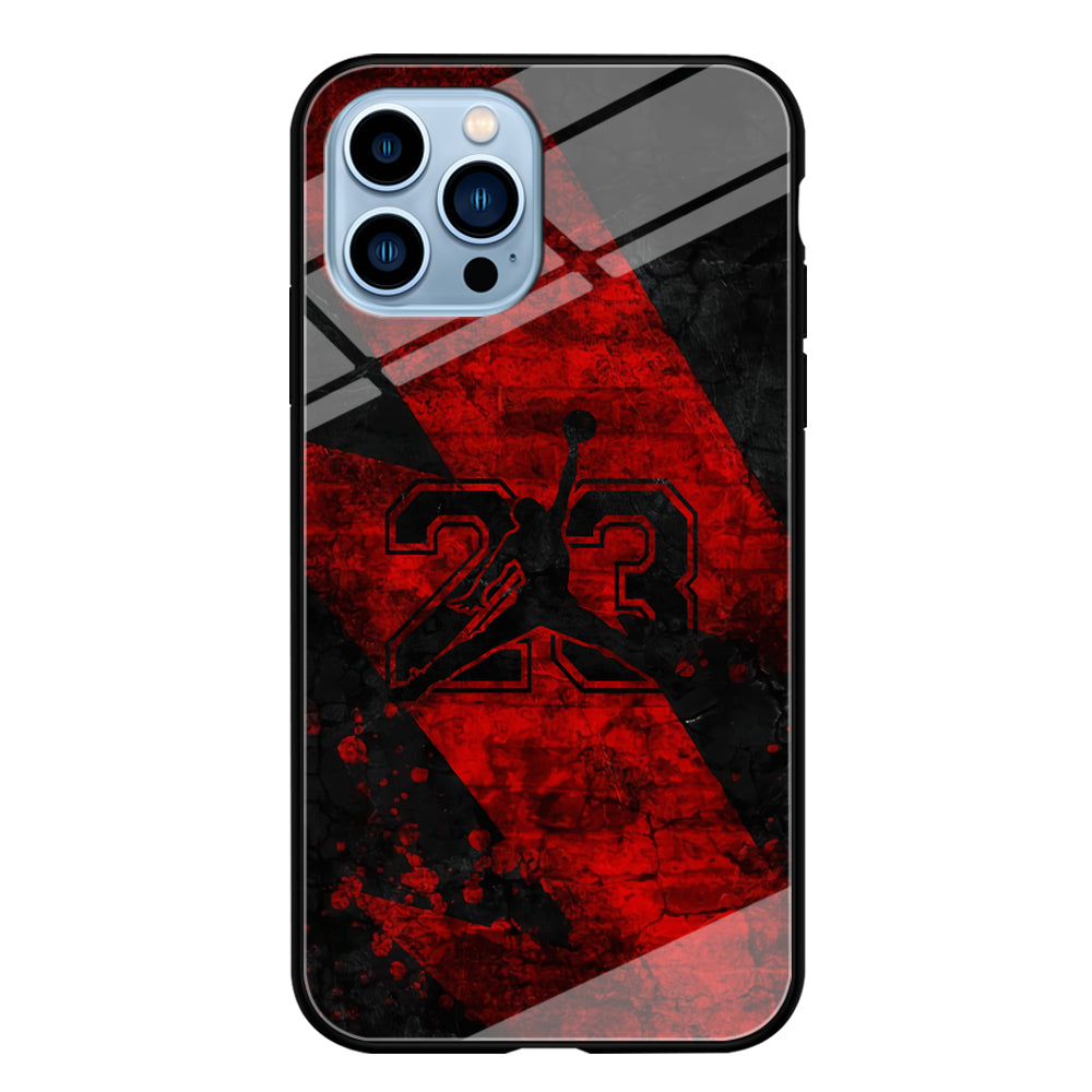 Air Jordan The Red Lightning iPhone 13 Pro Case