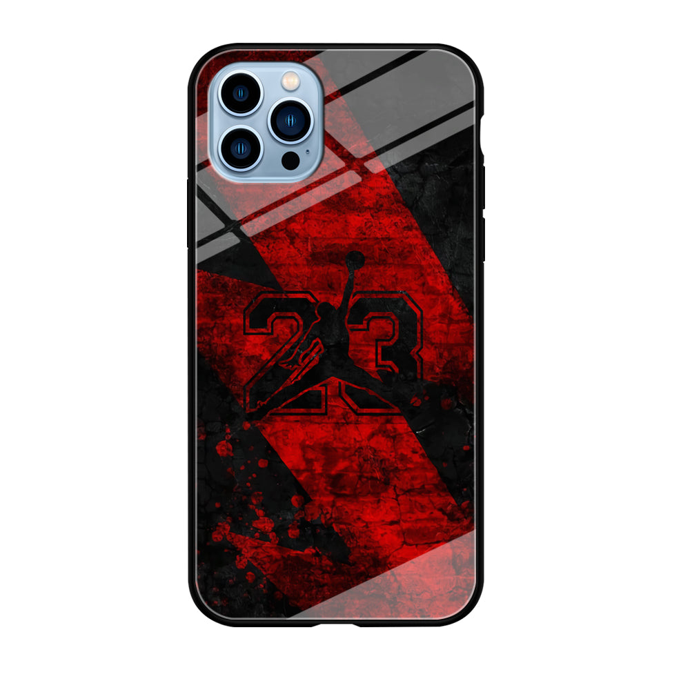 Air Jordan The Red Lightning iPhone 12 Pro Case