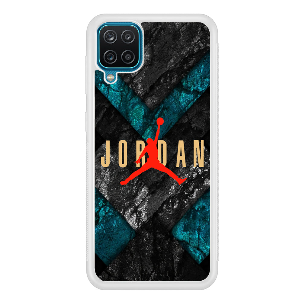 Air Jordan Tosca Grey Combination Marble Samsung Galaxy A12 Case
