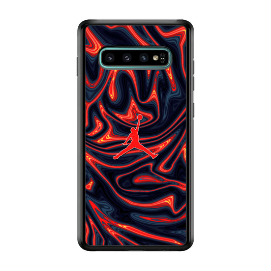 Air Jordan Volcanic Current Samsung Galaxy S10 Plus Case