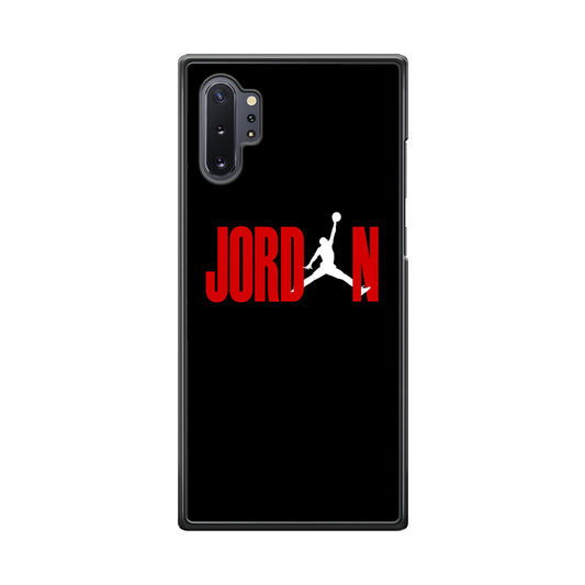 Air Jordan Word Icon Samsung Galaxy Note 10 Plus Case