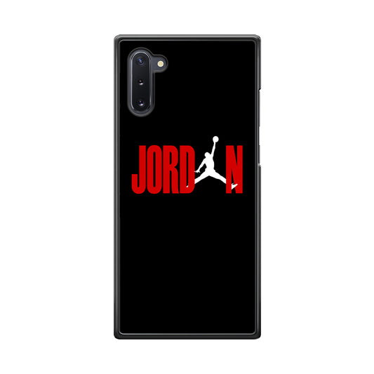 Air Jordan Word Icon Samsung Galaxy Note 10 Case