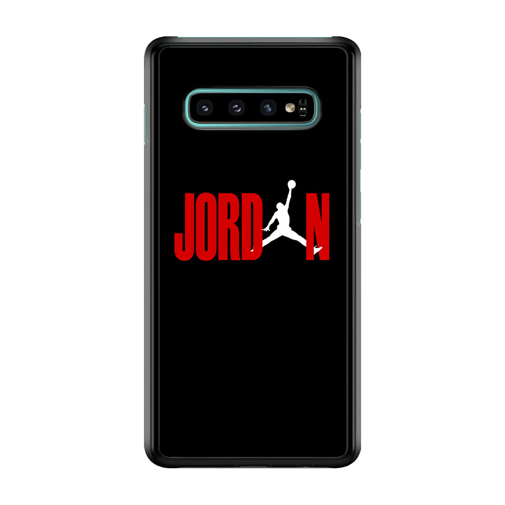 Air Jordan Word Icon Samsung Galaxy S10 Case
