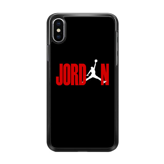 Air Jordan Word Icon iPhone Xs Case