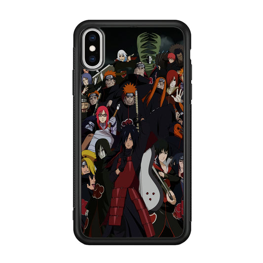 Akatsuki Vilains Character iPhone XS Case