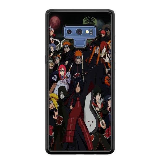 Akatsuki Vilains Character Samsung Galaxy Note 9 Case