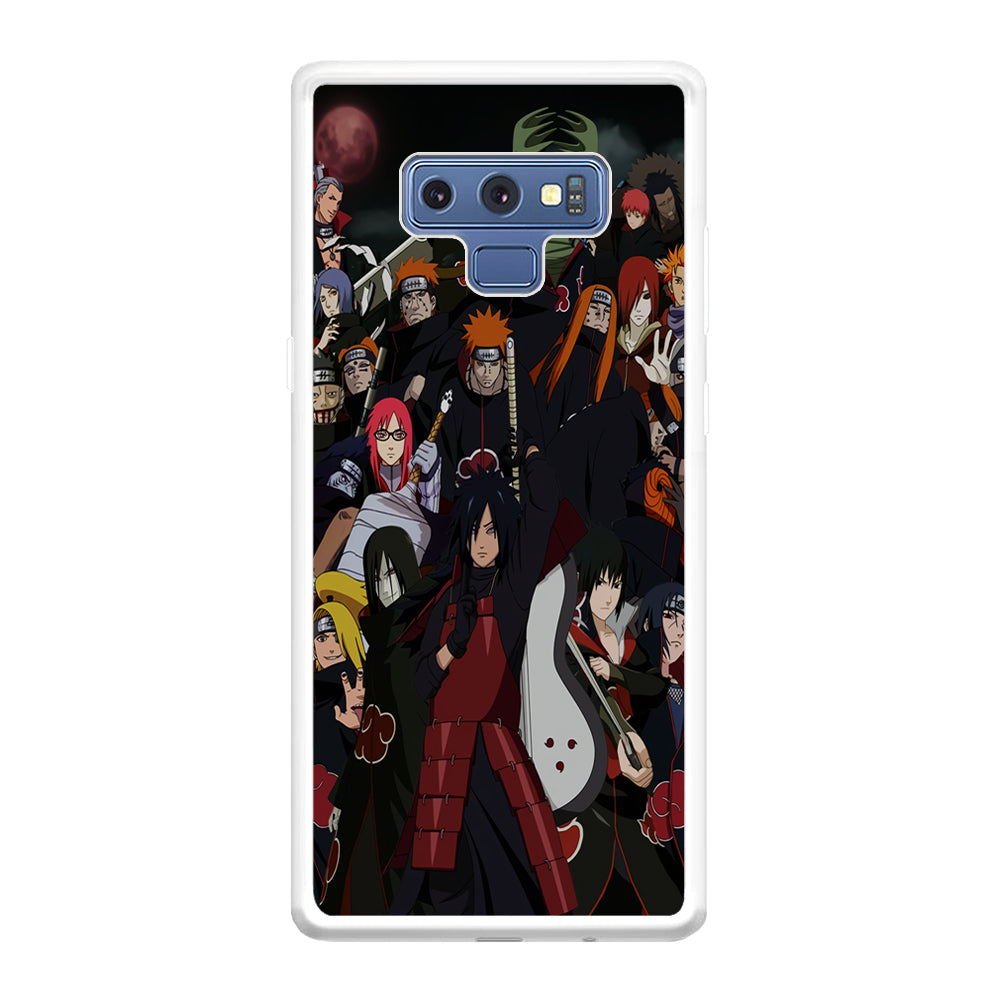 Akatsuki Vilains Character Samsung Galaxy Note 9 Case