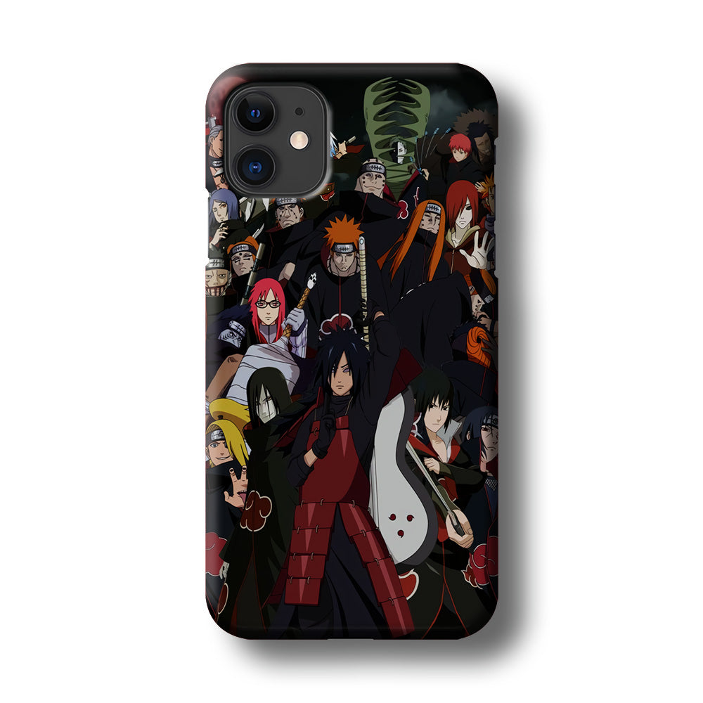 Akatsuki Vilains Character iPhone 11 Case