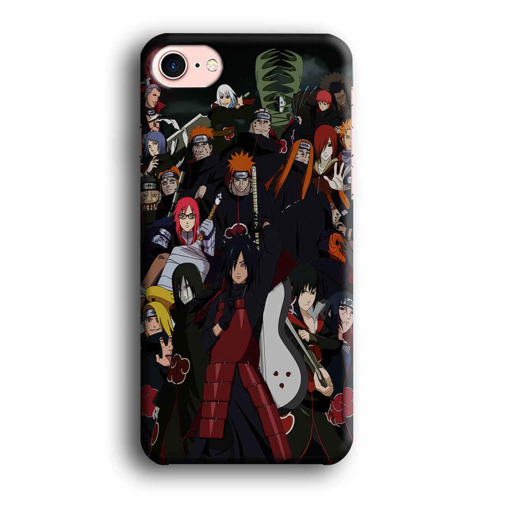 Akatsuki Vilains Character iPhone 8 Case