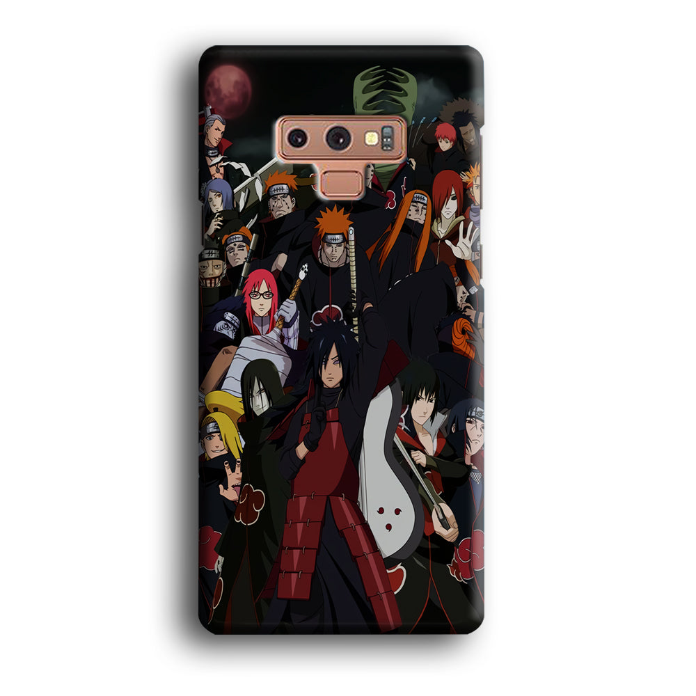 Akatsuki Vilains Character Samsung Galaxy Note 9 Case