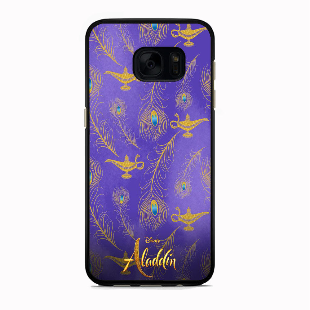 Aladdin Violet Magic Lamp Samsung Galaxy S7 Edge Case