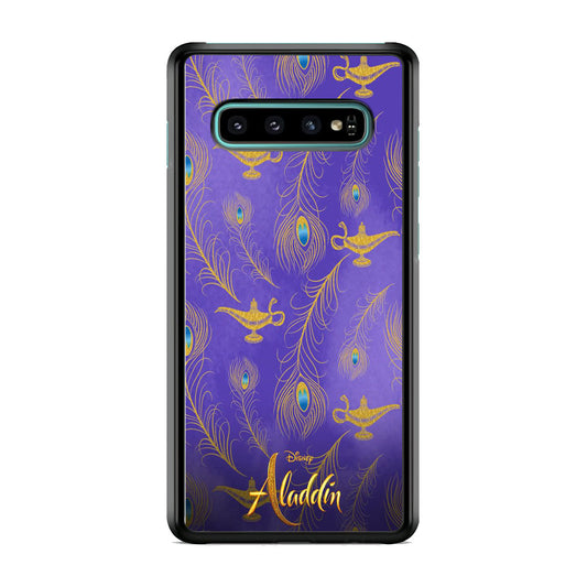 Aladdin Violet Magic Lamp Samsung Galaxy S10 Case