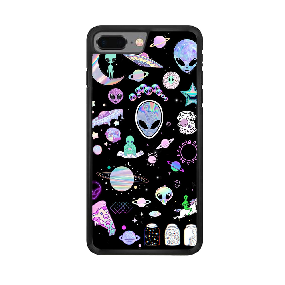 Alien Aesthetic iPhone 8 Plus Case